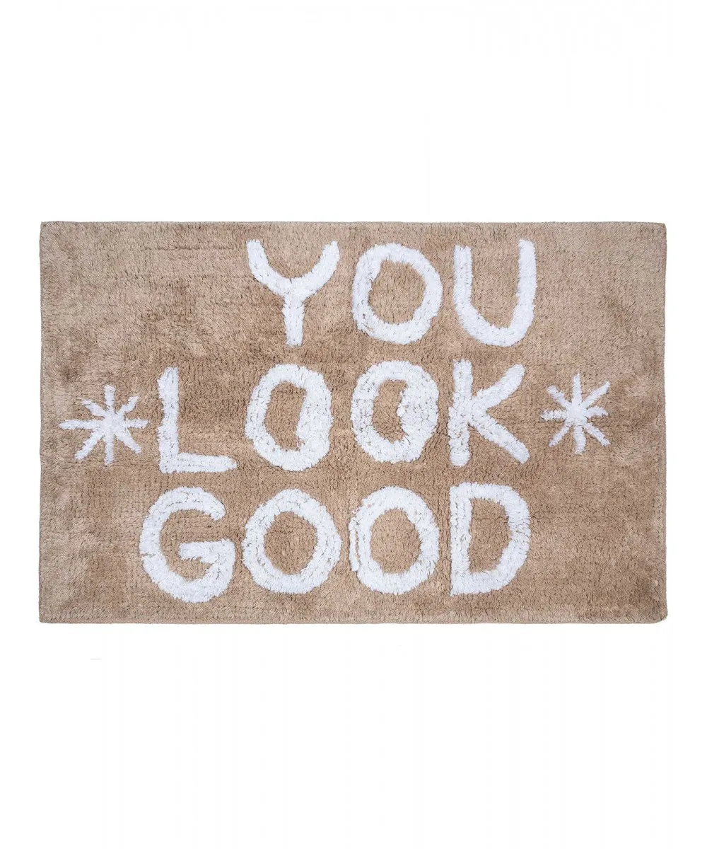Πατάκι μπάνιου YOU LOOK GOOD Πατάκι μπάνιου: 50 x 80 εκ.