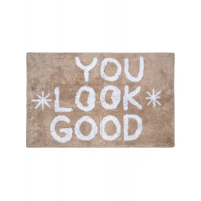 Πατάκι μπάνιου YOU LOOK GOOD Πατάκι μπάνιου: 50 x 80 εκ.