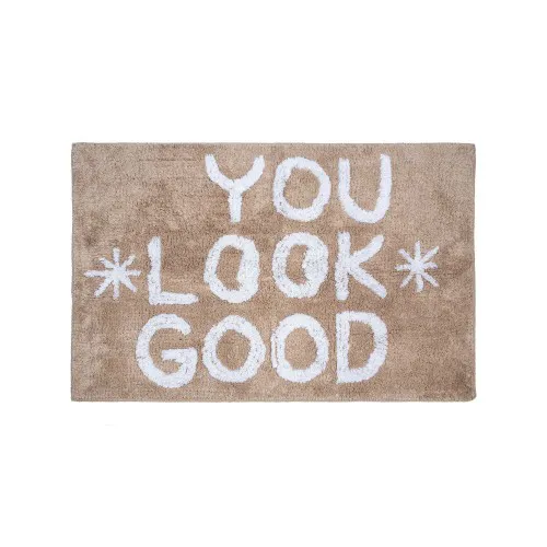 Πατάκι μπάνιου YOU LOOK GOOD Πατάκι μπάνιου: 60 x 90 εκ.