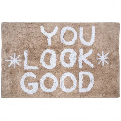Πατάκι μπάνιου YOU LOOK GOOD Πατάκι μπάνιου: 50 x 80 εκ.