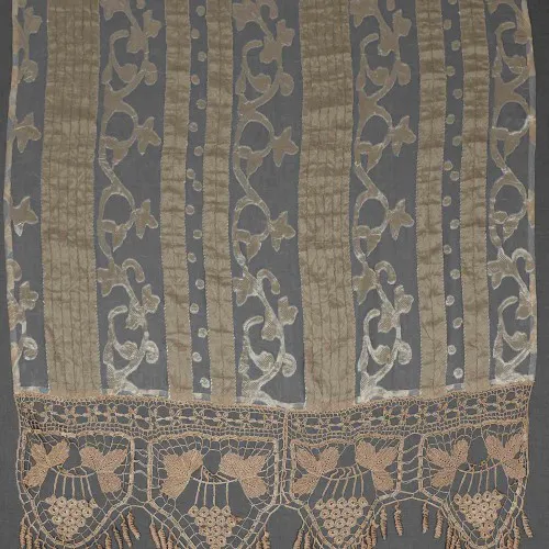κουρτίνα 014 (270cm x 320cm) ecru με τιράντα