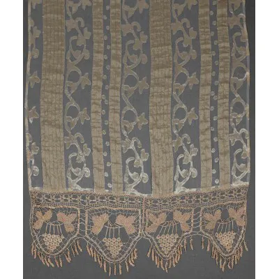 κουρτίνα 014 (120cm x 160cm) ecru με τιράντα