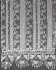 κουρτίνα 014 (90cm x 130cm) λευκό με τιράντα