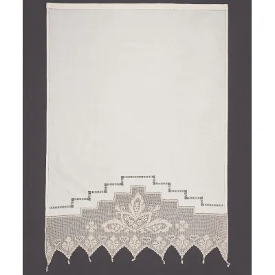 κουρτίνα 075 (90cm x 130cm) ecru με τούνελ