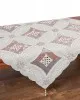 Τραπεζοκαρέ (130cm x 130cm) 090 Ασημί