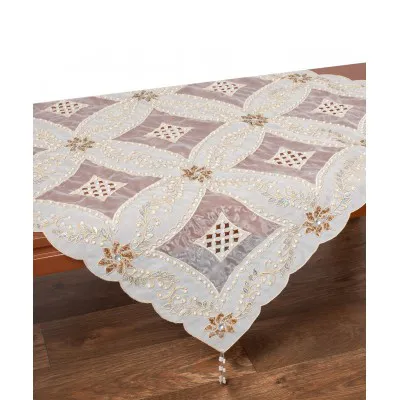 Τραπεζοκαρέ (130cm x 130cm) 090 Χρυσό