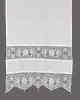 κουρτίνα 097 (140cm x 260cm) λευκό με τούνελ