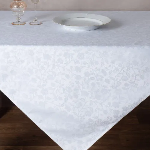 Ζακάρ καρέ 1010 (85cm x 85cm) λευκό