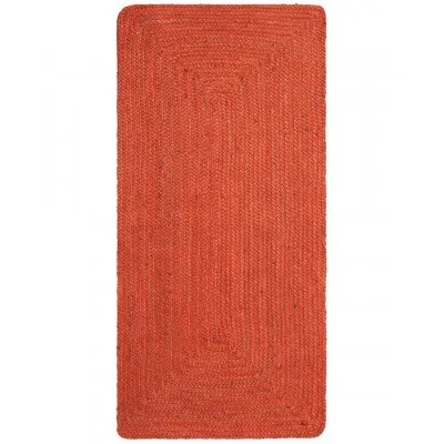 Χαλί γιούτα 1716 (60cm x 130cm) teracotta
