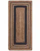 Χαλί γιούτα 1729 (70cm x 160cm) natural/black