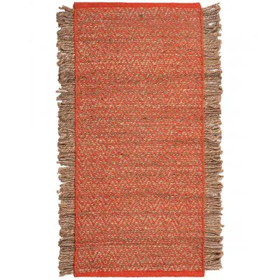 Χαλί γιούτα 1743 (70cm x 160cm) salmon
