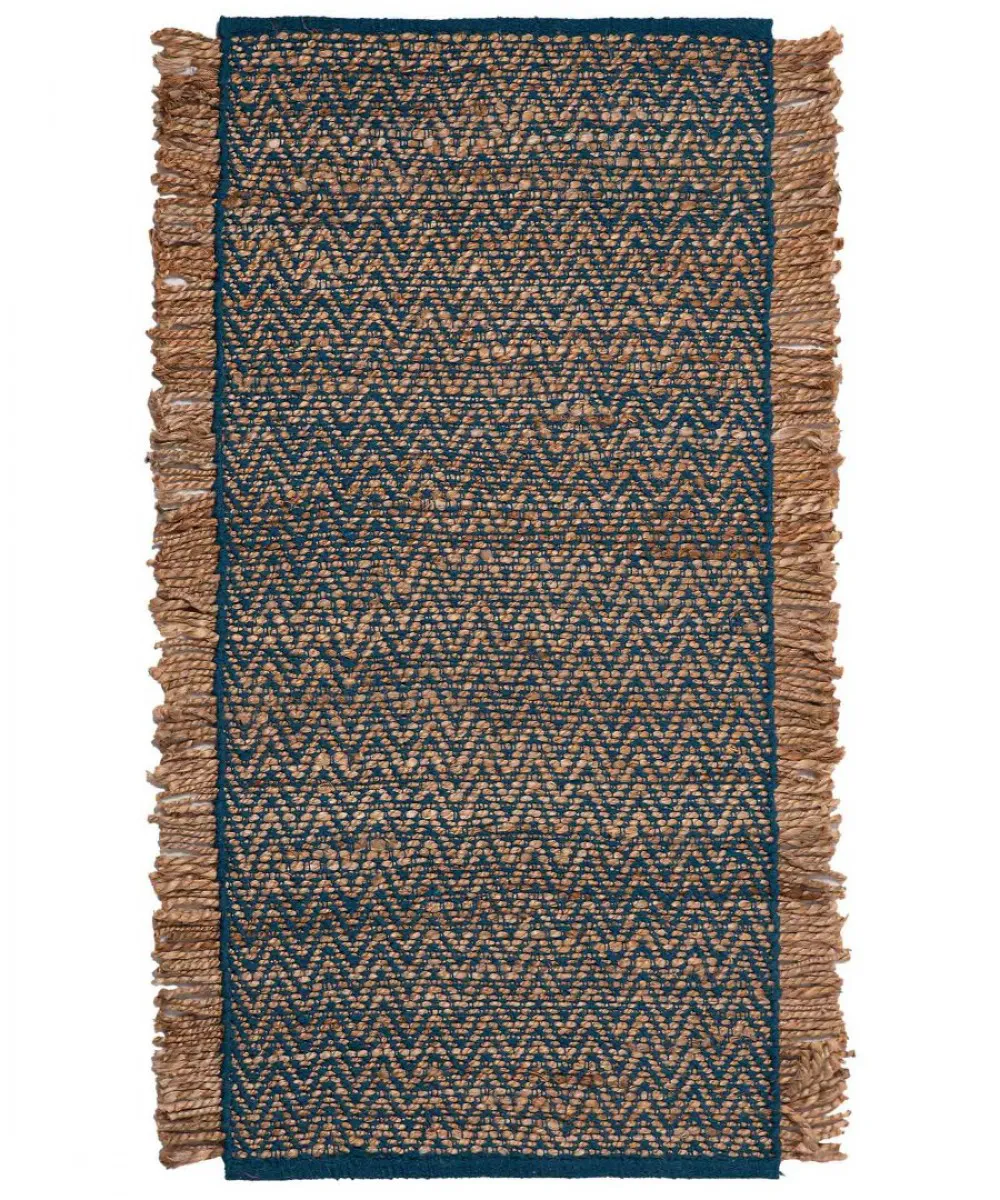 Χαλί γιούτα 1745 (70cm x 160cm) petrol