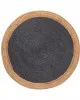 Χαλί γιούτα 1749 (150cm) natural/dark grey