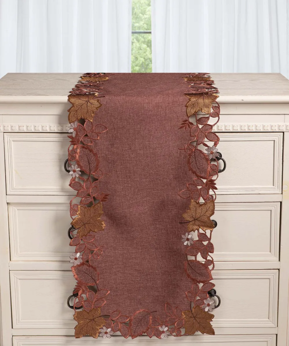 Τραβέρσα 19315 (38cm x 172cm) κεραμιδί