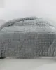 Κουβερτοπάπλωμα burble (220cm x 240cm) γκρί