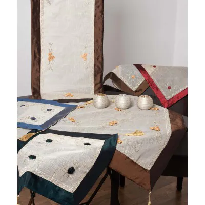 Σετ 7 τεμαχίων ((90cm x 90cm 40cm x 110cm 2x60cm x 60cm 2x 40cm x 40cm 140cm x 140cm) 203 πράσινο