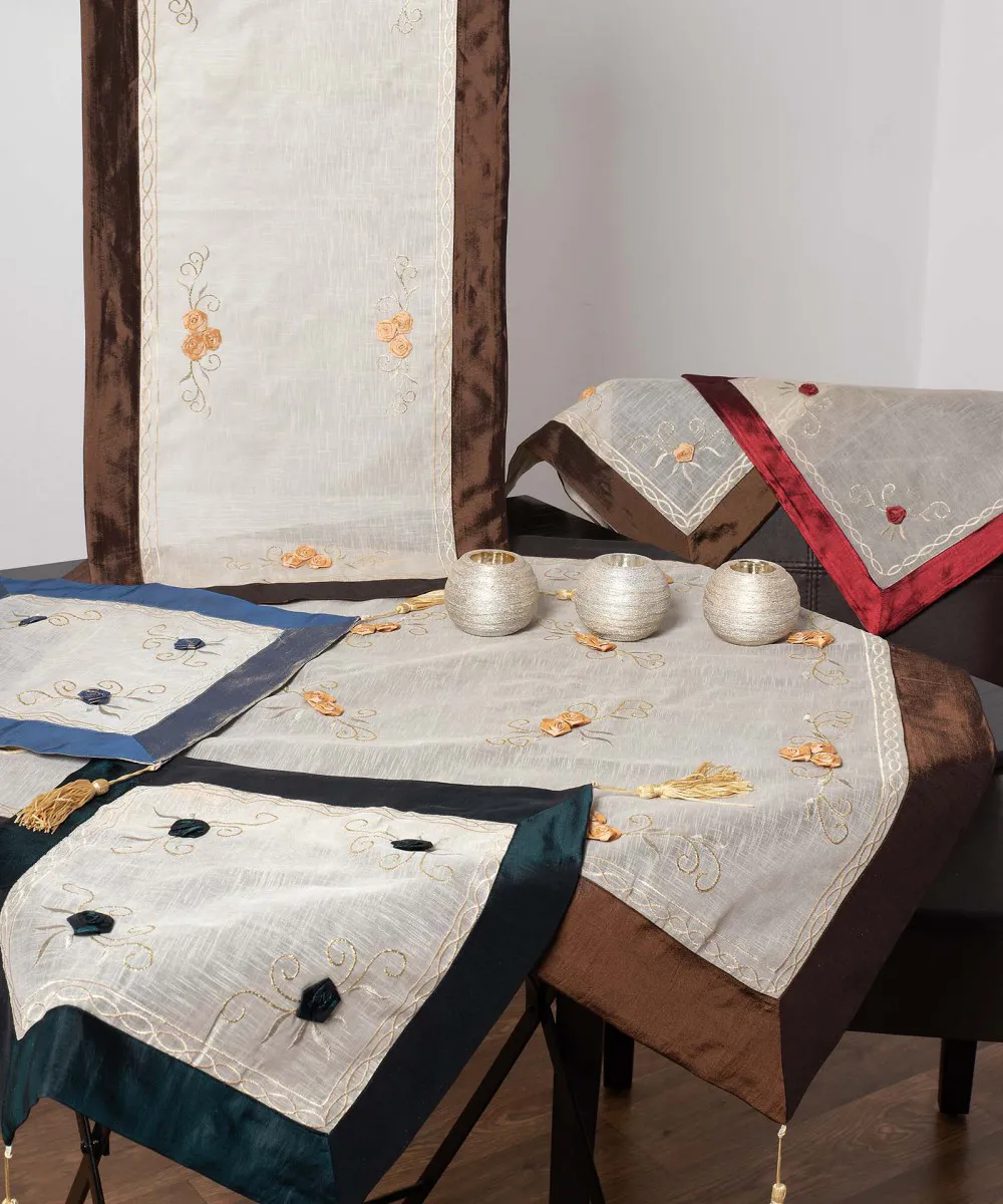 Σετ 4 τεμαχίων ((90cm x 90cm 40cm x 110cm 2x40cm x 40cm ) 203 σιέλ