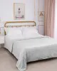 Κουβέρτα με sherpa damask (170cm x 220cm) light grey