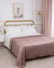 Κουβέρτα με sherpa damask (170cm x 220cm) syklamen