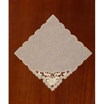 Πετσετάκια γωνίες 12 τεμάχια (30cm x 30cm) 224-1 μπεζ