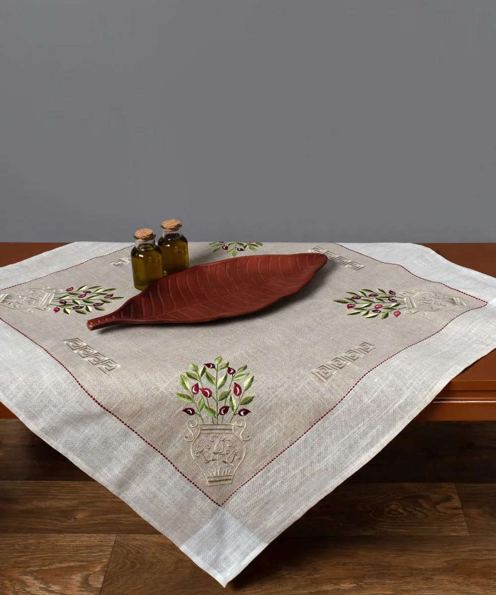 Καρέ 2625 (60cm x 60cm) κόκκινη ελιά