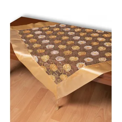 Τούλινο καρέ 264-17 (85cm x 85cm) χρυσό 
