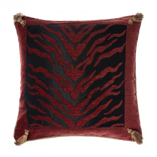 ΜΑΞΙΛΑΡΟΘΗΚΗ  306 (45cm x 45 cm) μαυροκόκκινο