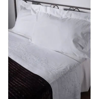 ΧΕΙΡΟΠΟΙΗΤΟ ΣΕΝΤΟΝΙ 3772 ΤΡΙΩΝ ΤΕΜΑΧΙΩΝ (225CM X 270CM) ΛΕΥΚΟ