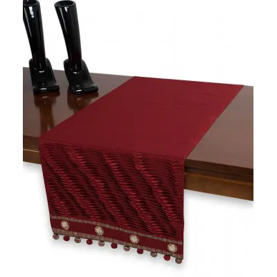 τραβέρσα  (40cm X 170cm)  3819 κόκκινο