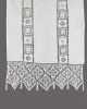 κουρτίνα 426 (200cm x 270cm) λευκό με τιράντες