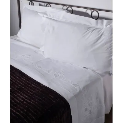 ΧΕΙΡΟΠΟΙΗΤΟ ΣΕΝΤΟΝΙ 4480 ΤΡΙΩΝ ΤΕΜΑΧΙΩΝ (225CM X 270CM) ΛΕΥΚΟ