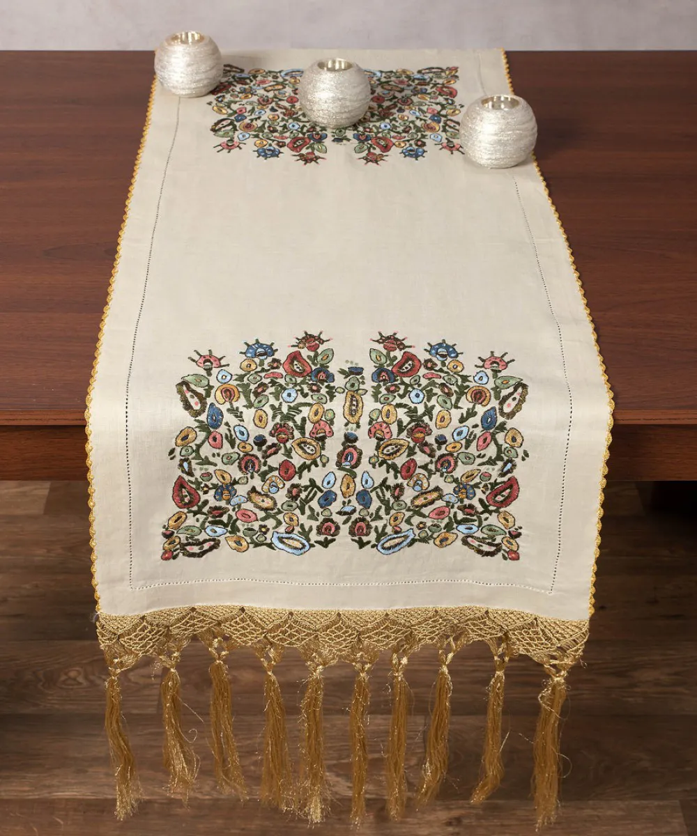 Μεταξωτή τραβέρσα (45cm x 160cm)