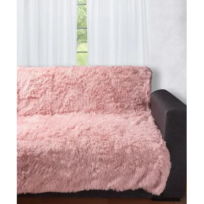 Διακοσμητικό μαλλιαρό ριχτάρι 5336 (145cm x 195cm) εκρού