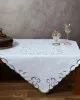 Χειροποίητο κοφτό καρέ 604 (90cm x 90cm) λευκό