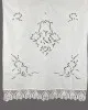 κουρτίνα 662 (120cm x 150cm) λευκό με τούνελ