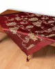 Σατέν τραπεζοκαρέ 7710 (135cm x 135cm) μπορντώ