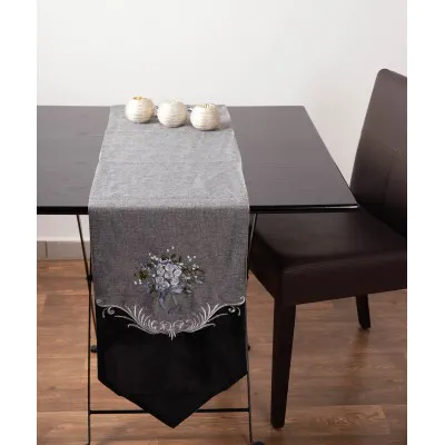 τραβέρσα  (45cm X 170cm)  970 μαύρο