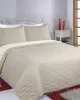 ΚΟΥΒΕΡΛΙ σετ (170cm x 240cm   1 x 50cm x 70cm) RUBY beige/ivory