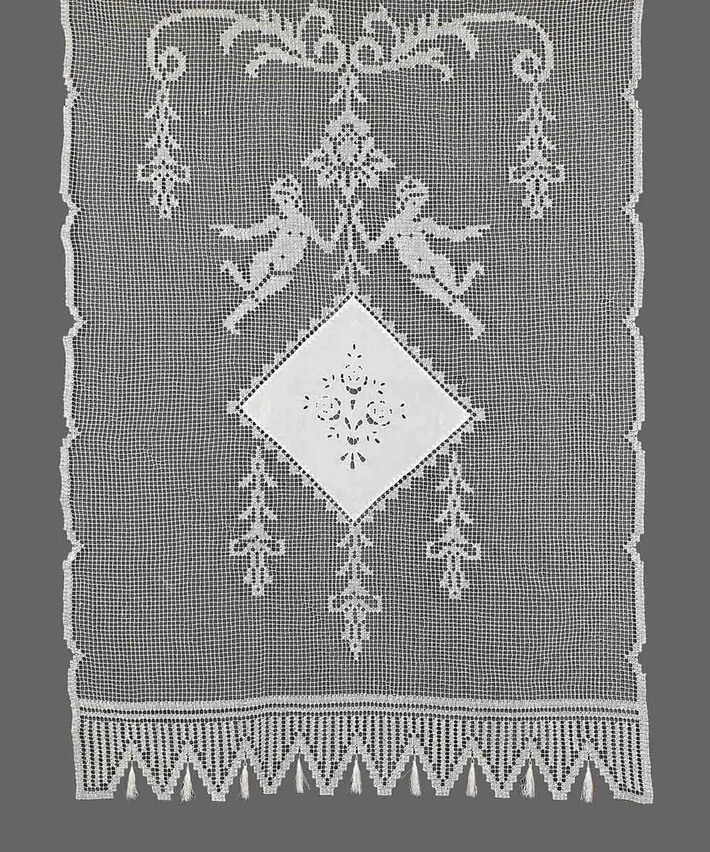κουρτίνα BG11 TOSCAN (200cm x 270cm) λευκο με τούνελ