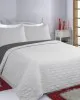 ΚΟΥΒΕΡΛΙ σετ (170cm x 240cm   1 x 50cm x 70cm) RUBY grey/anthracite