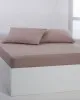 Βαμβακερό σεντόνι essentials (245cm x 267cm) mashroom