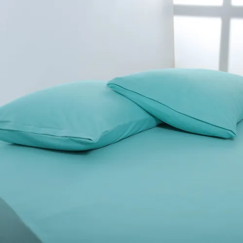 Ζευγάρι μαξιλαροθήκες jersey (50cm x 70cm) sea green