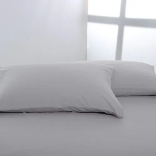Ζευγάρι μαξιλαροθήκες jersey (50cm x 70cm) light grey