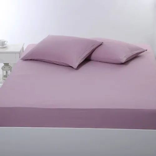 Σεντόνι με λάστιχο jersey (180cm x 200cm   35cm) syklamen