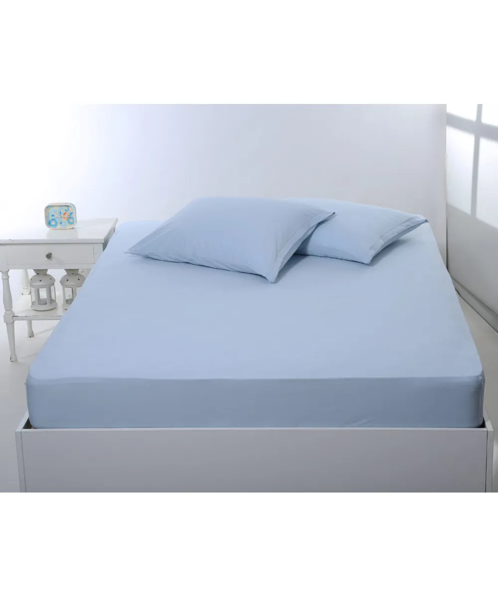 Σεντόνι με λάστιχο jersey (160cm x 200cm   35cm) siel