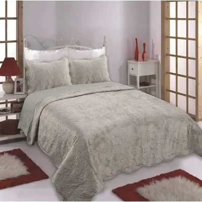 ΚΟΥΒΕΡΛΙ SUPERSOFT NX2212 (220cm x 240cm   2 x 50cm x 70cm ) BEIGE