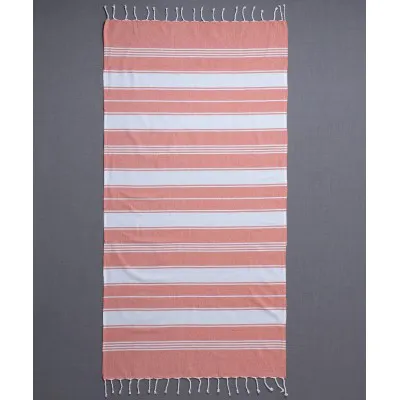 Pestemal sf1751 (90cm x 180cm) πορτοκαλί