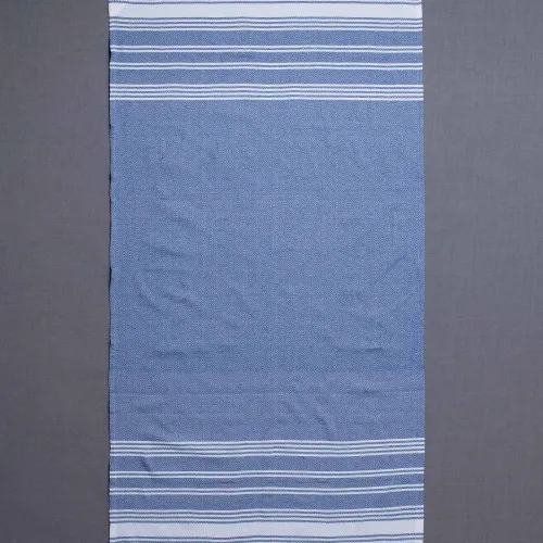 Pestemal sf1754 (90cm x 180cm) μπλέ ρουά