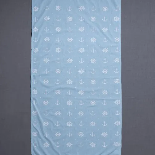 Pestemal sf1755 (90cm x 180cm) σιέλ