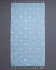 Pestemal sf1755 (90cm x 180cm) σιέλ